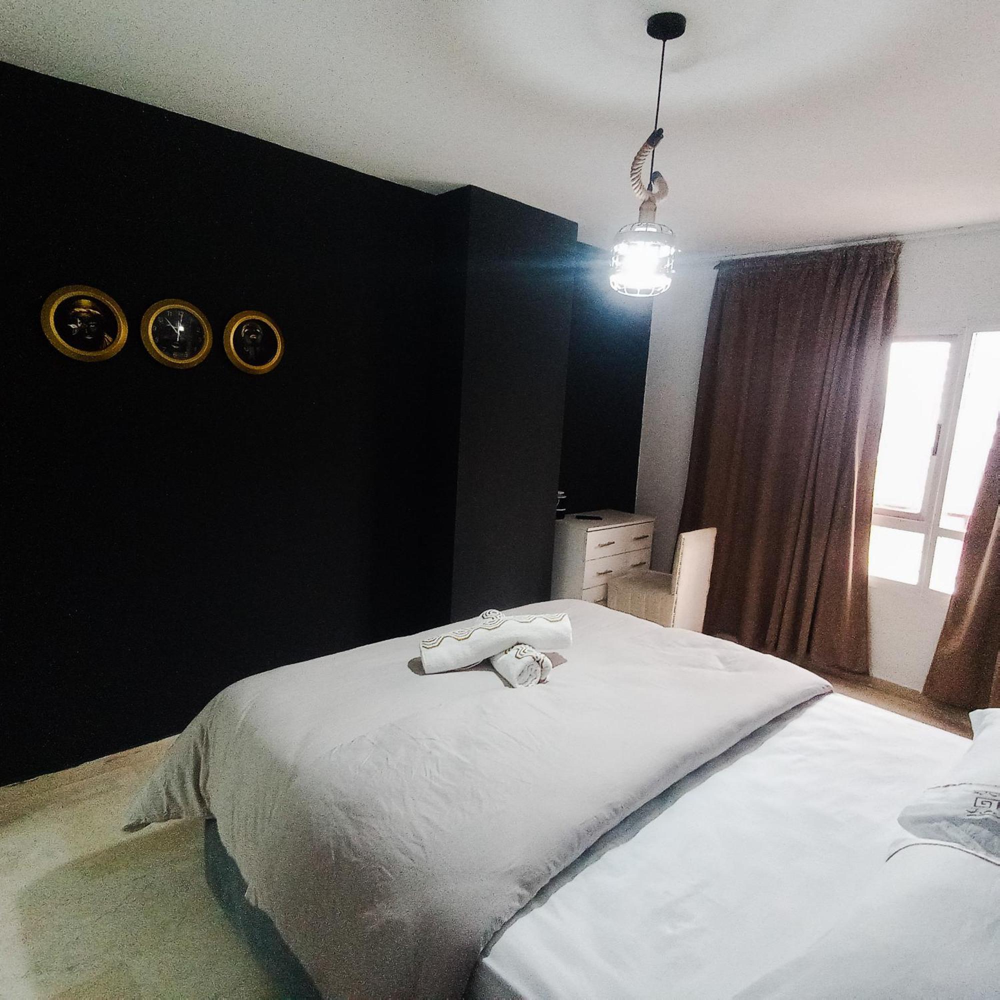 Moderne Appartement Au Plein Centre-Ville En Face Hilton & La Gare De Train Tgv Avec Climatisation Tanger Exteriör bild